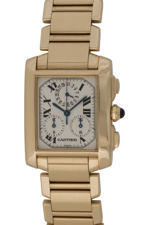 cartier tank avis|cartier tank francaise chronograph watch.